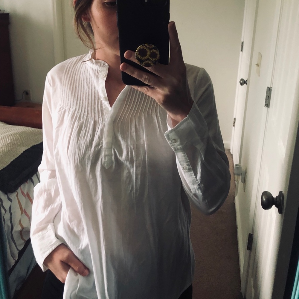 white dress top *FINAL PRICE*